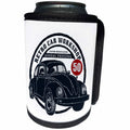 3dRose Alexis Design - Transport Auto - Retro car workshop. Annual festival. Image of a car. Automobile decor - Can Cooler Bottle Wrap (cc_295097)