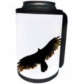 3dRose Stamp City - birds - Photograph of a turkey vulture flying above looking for its next meal. - Can Cooler Bottle Wrap (cc_295302)