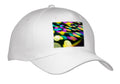 3dRose Photograph of Blue, Purple, and Yellow Disco Lights on The gound. - Caps (Cap_336694)