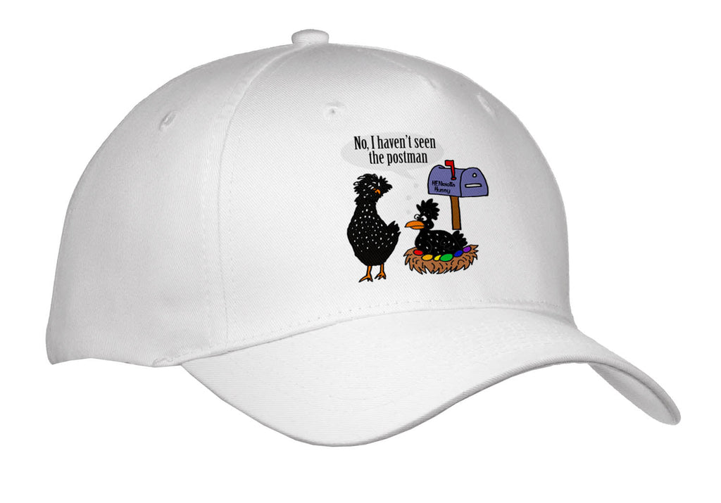 3dRose All Smiles Art - Funny - Funny Polish Chicken and Postman Joke Satire - Caps (Cap_338237)