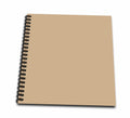 3dRose InspirationzStore Solid Colors - Khaki brown - beige - simple plain solid color - army light pale brown-grey-gray - Drawing Books (db_159885)