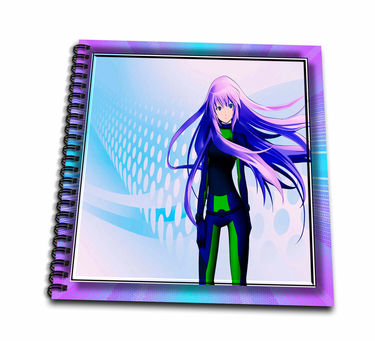 3dRose Susan Brown Designs General Themes - Futuristic Anime - Drawing Books (db_28777)