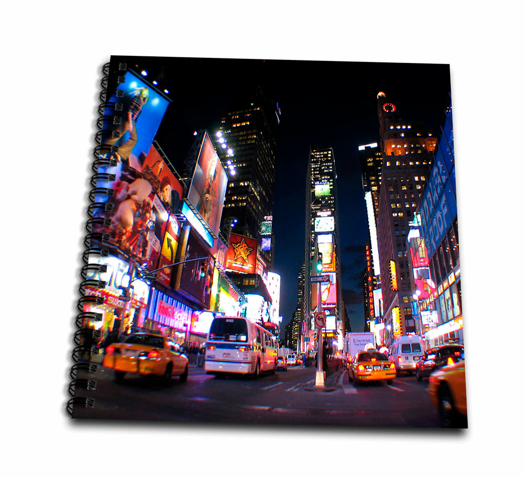 3dRose Signs - New York City Times Square - Drawing Books (db_4788)