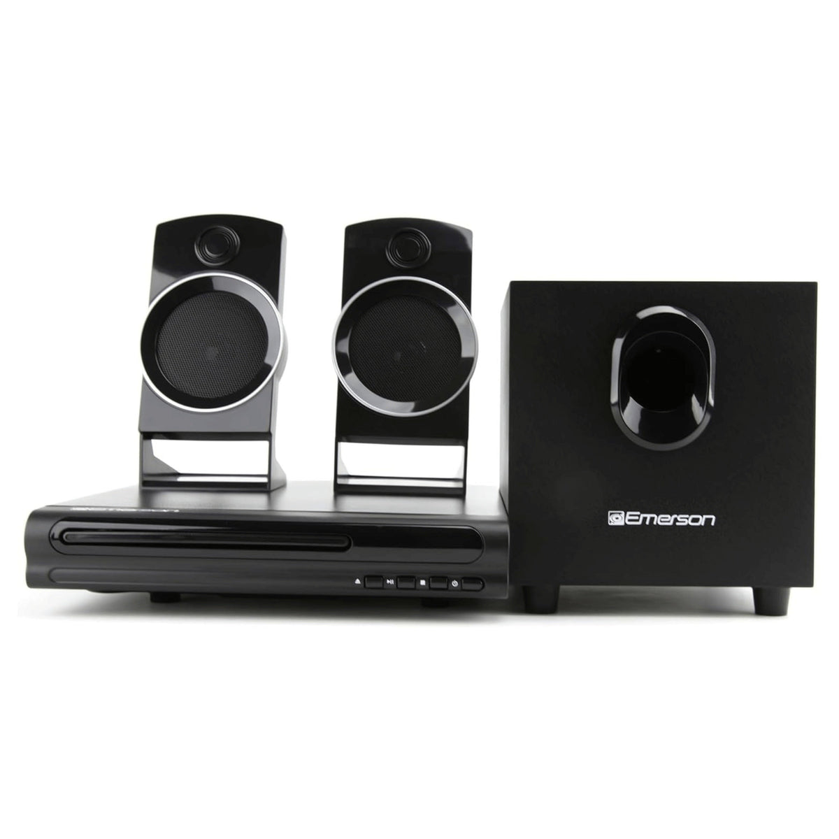 Speaker Surround Sound System & 2.1 Channel Home Theater DVD Player
