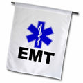 3dRose EvaDane - Signs - EMT - Flags (fl_159582)