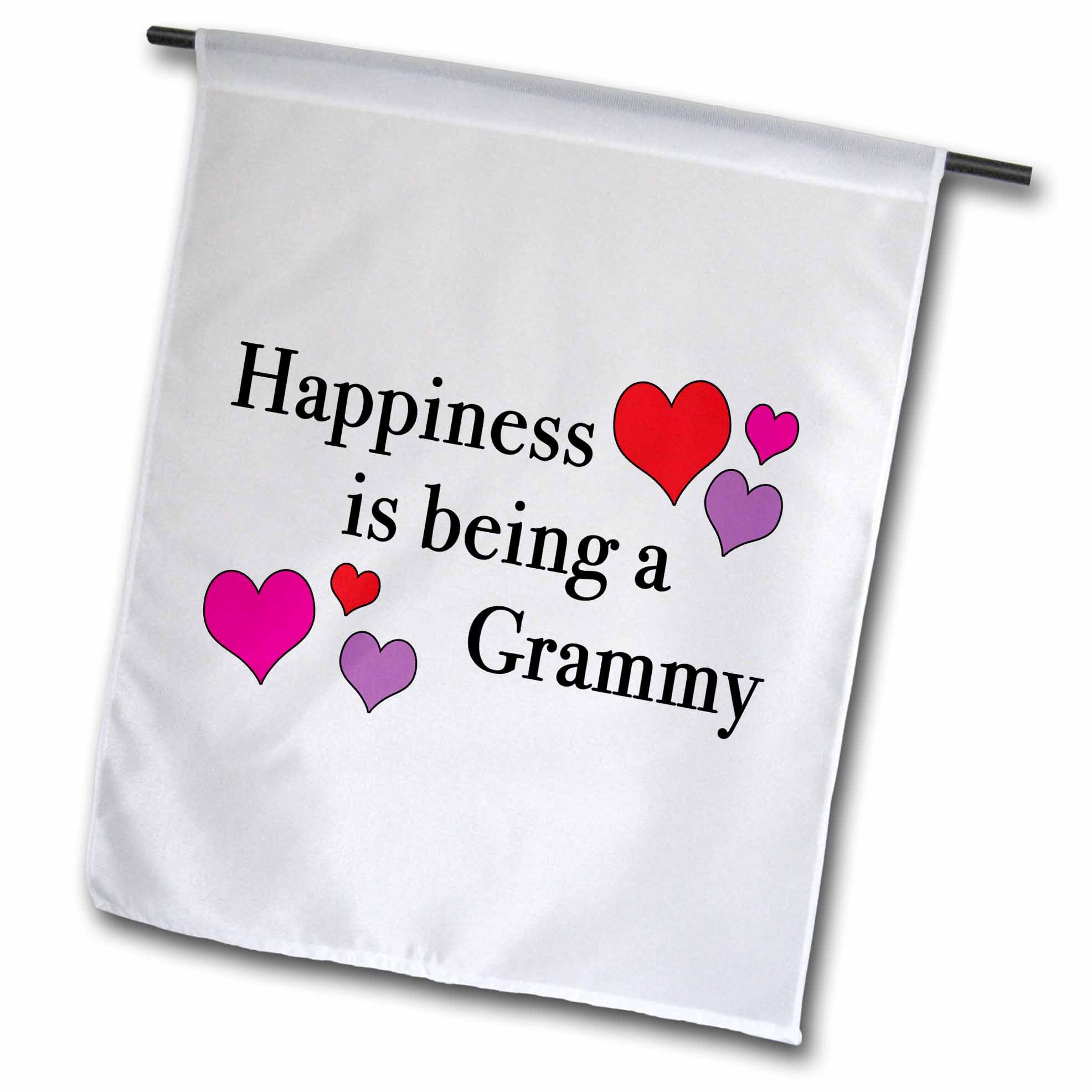 3dRose EvaDane - Quotes - Happiness Is Being A Grammy - Flags (fl_223971)