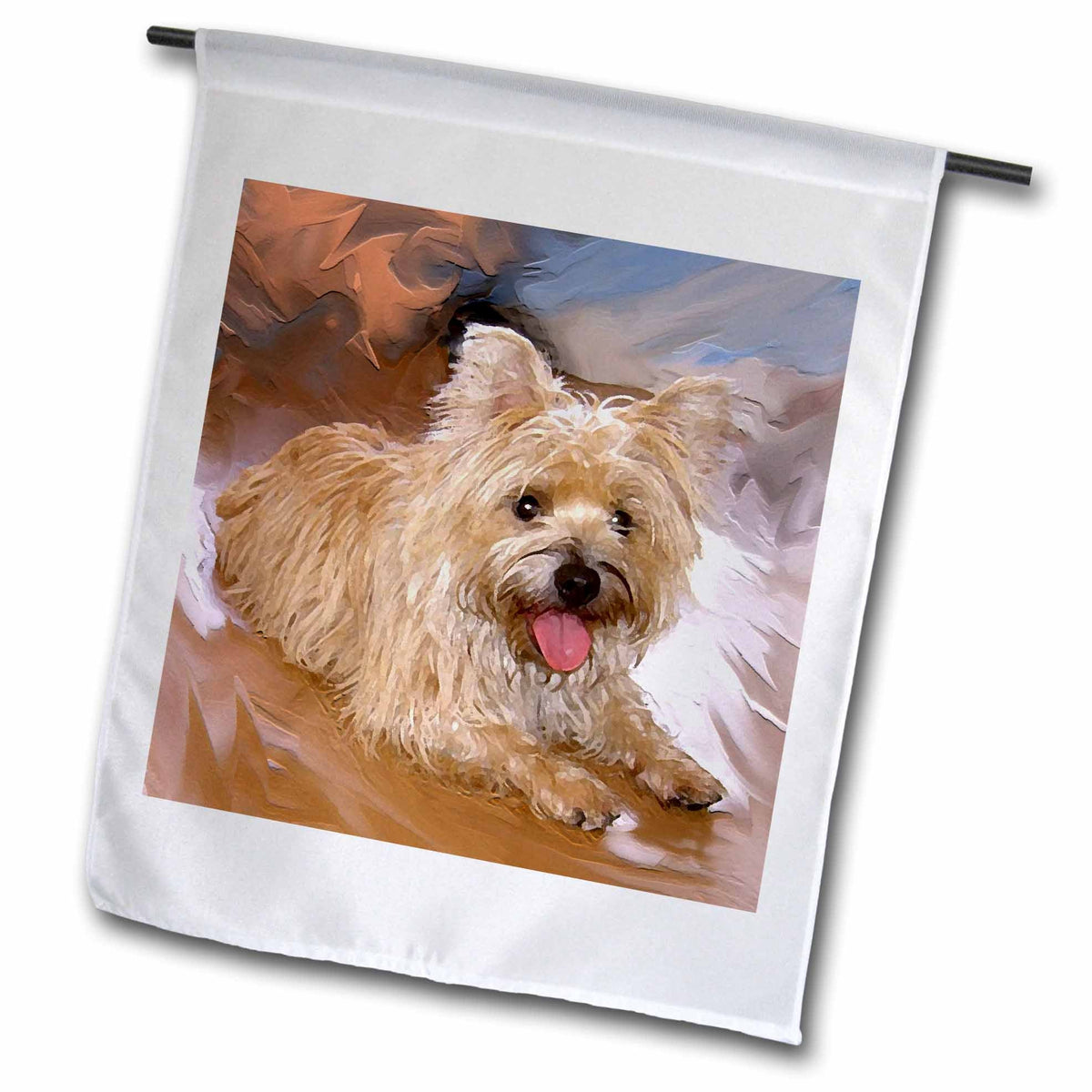 3dRose Dogs Cairn Terrier - Cairn Terrier - Flags (fl_4466)