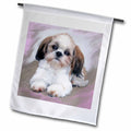 3dRose Dogs ShihTzu - Shih Tzu puppy - Flags (fl_4807)
