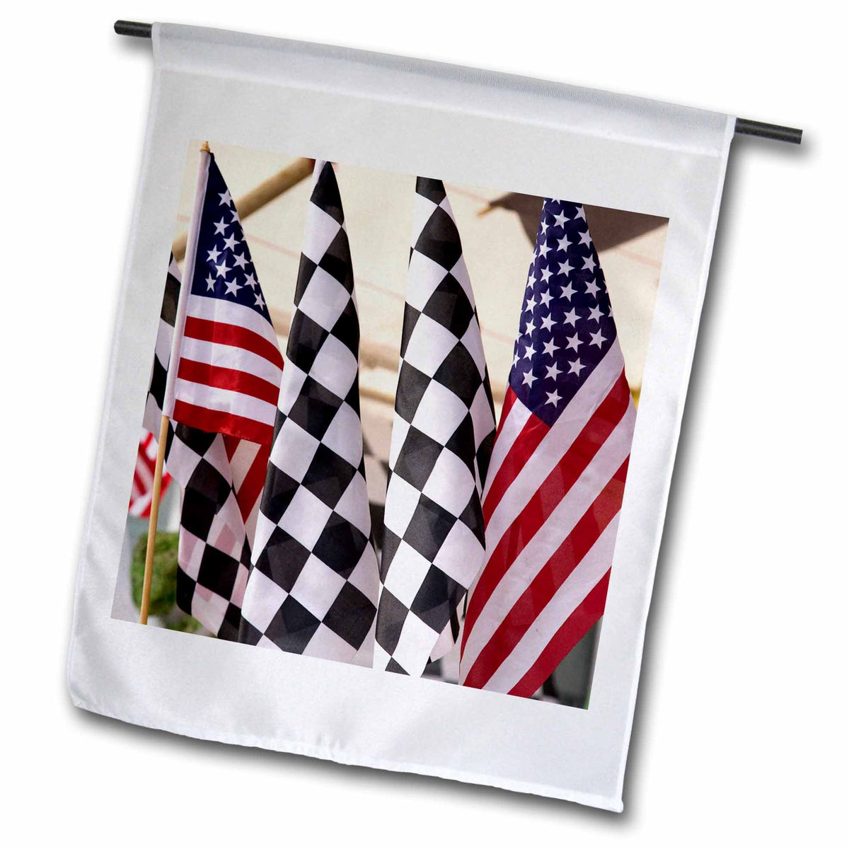 3dRose Danita Delimont - Auto Racing - Indiana, Indianapolis, Motor Speedway flags - US15 BJA0027 - Jaynes Gallery - Flags (fl_90263)