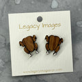 Thanksgiving Turkey & Pie Earrings