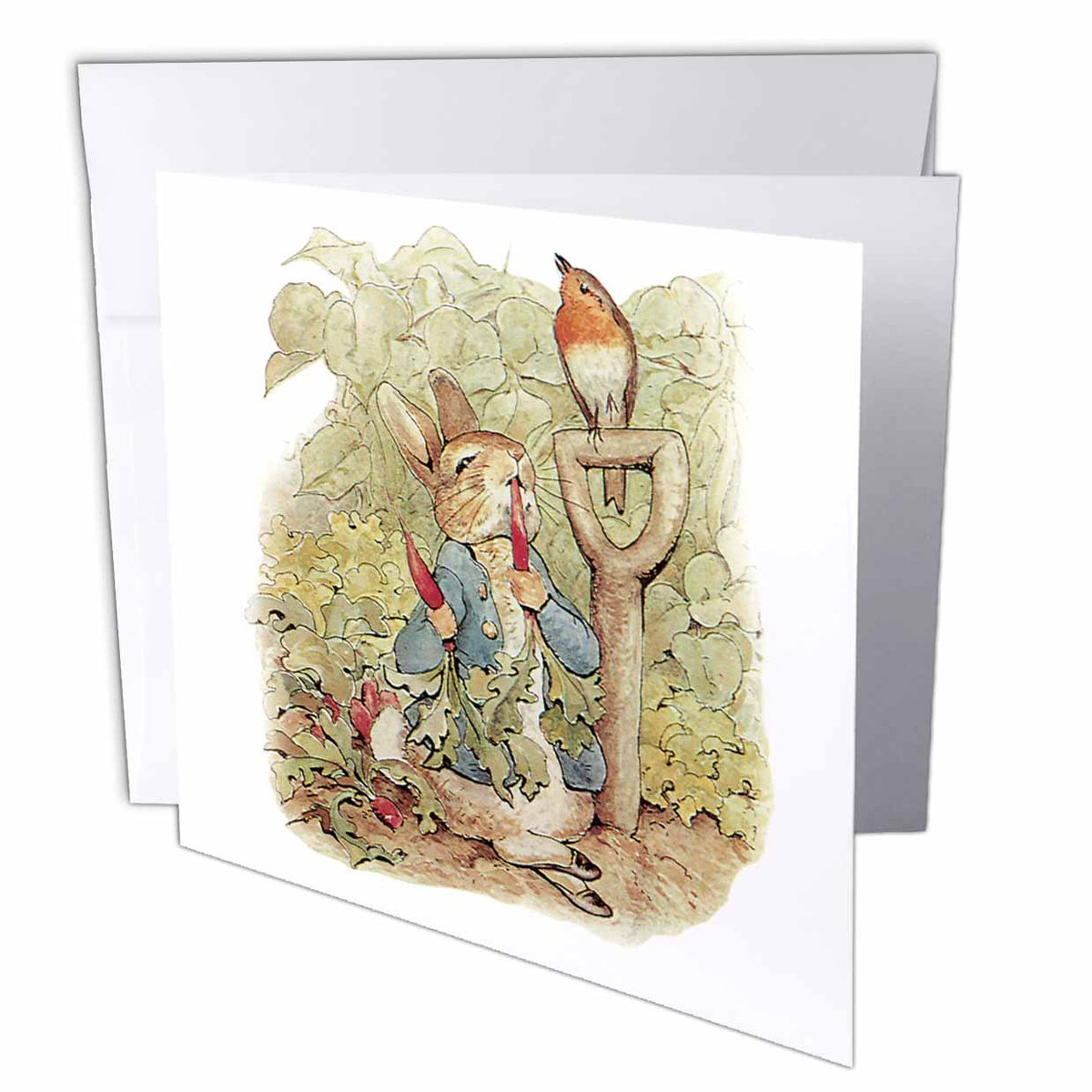 PS Vintage - Peter Rabbit in the Garden - Vintage Art - Greeting Cards