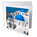 Danita Delimont - Greece - Oia on the island of Santorini, Greece - EU12 DNY0010 - David Noyes - Greeting Cards