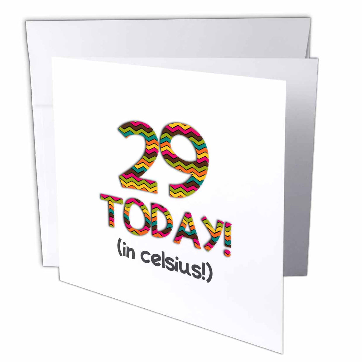 InspirationzStore Occasions - 29 Today. in celsius - Funny 85th Birthday. 29C is 85 in fahrenheit - Greeting Cards