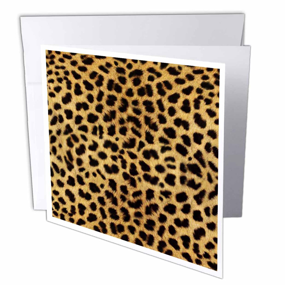 3dRose Janna Salak Designs Prints and Patterns - Cheetah Animal Print - Greeting Cards (gc_20340)