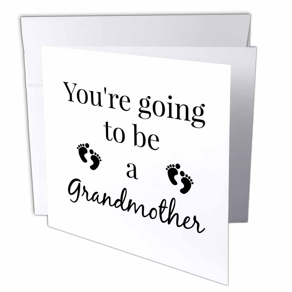 3dRose BrooklynMeme Sayings - Youre going to be a Grandmother - Greeting Cards