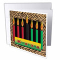 Beverly Turner Kwanzaa - Candles of Kwanzaa - Greeting Cards