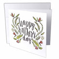 3dRose Sven Herkenrath Celebration - Happy Fathers Day Celebration - Greeting Cards