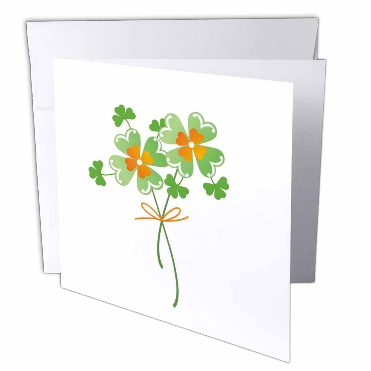 TNMGraphics Irish - Bunch of Irish Clover - Greeting Cards
