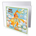 3dRose Taiche - Happy Norooz - Fish - Happy Norooz- nowrooz, iranian new year, persian new year, march, march 21, Goldfish, fantail - Greeting Cards (gc_48481)