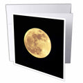 3dRose PS Photography - Full Moon Rising - Astronomy - Photography - Greeting Cards (gc_57179)