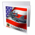 Edmond Hogge Jr Patriotic - United States Air Force - Greeting Cards