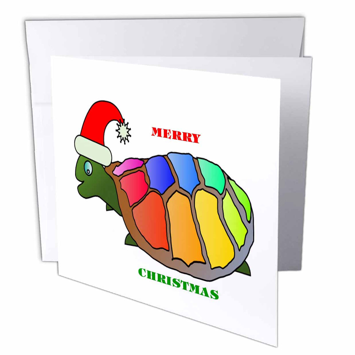 Florene Holiday Graphic - Christmas Turtle - Greeting Cards