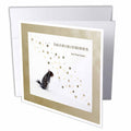 3dRose Beverly Turner New Years - Squirrel, New years, Ralph Waldo Emerson Quote - Greeting Cards (gc_62729)