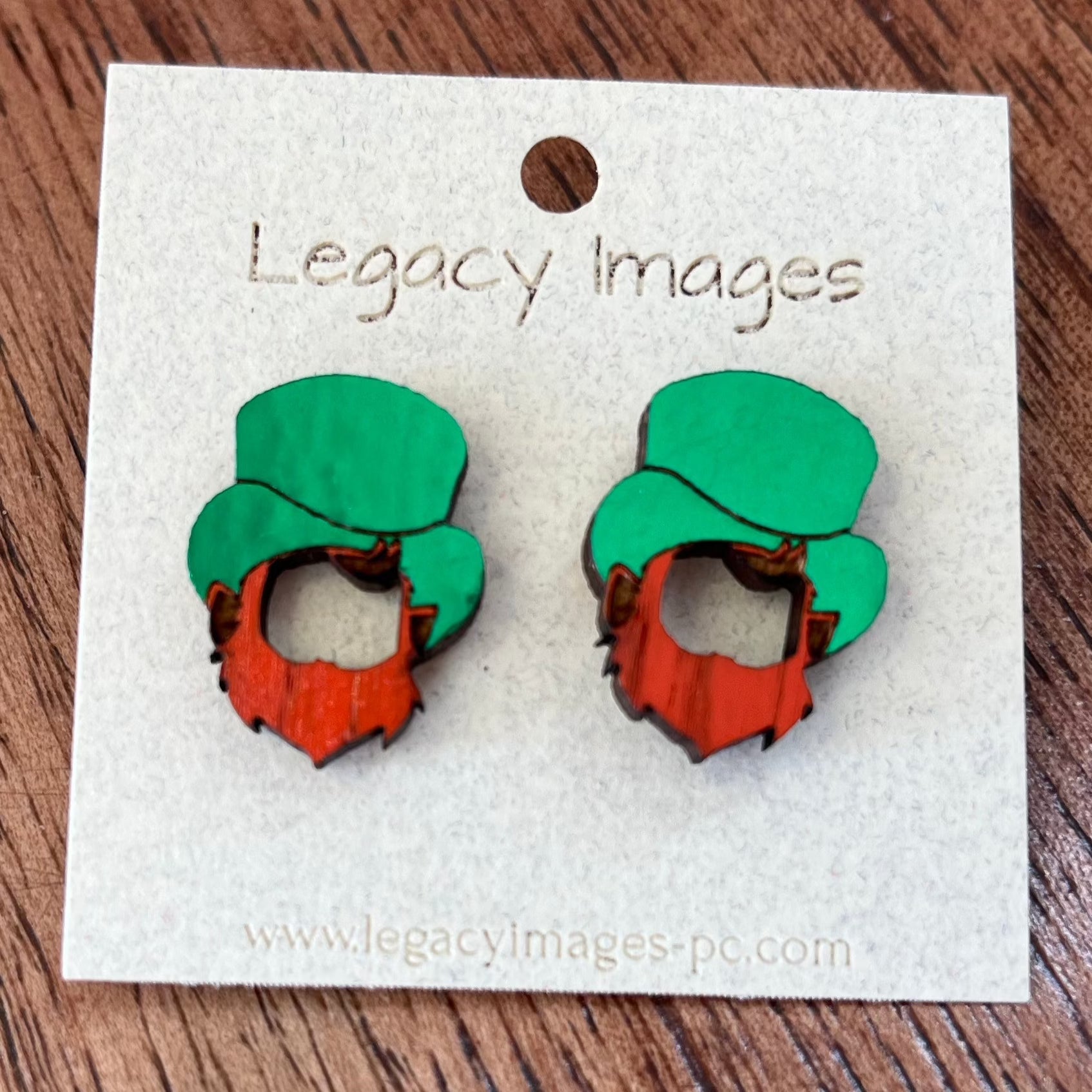 St. Patrick's Day Leprechaun Earrings