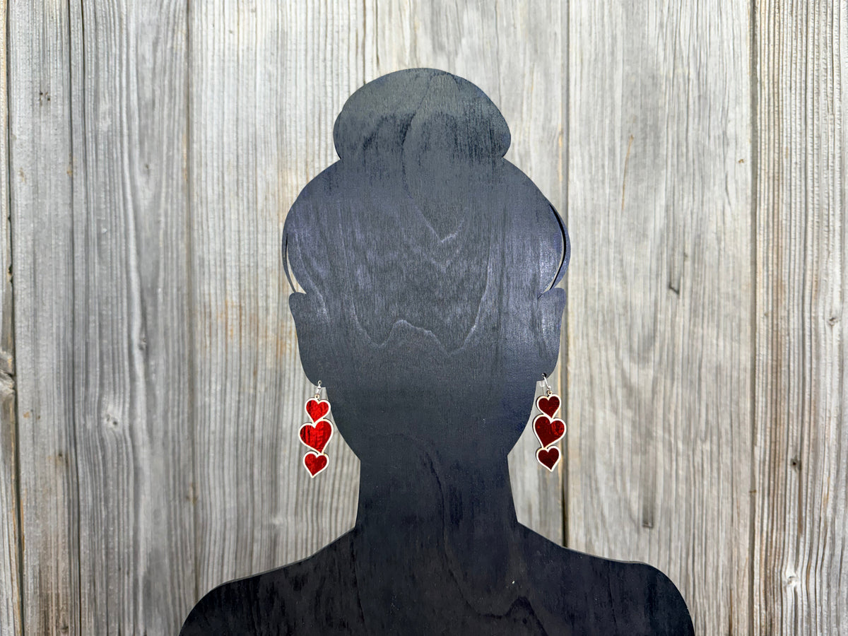 Heart Earrings - Dangles