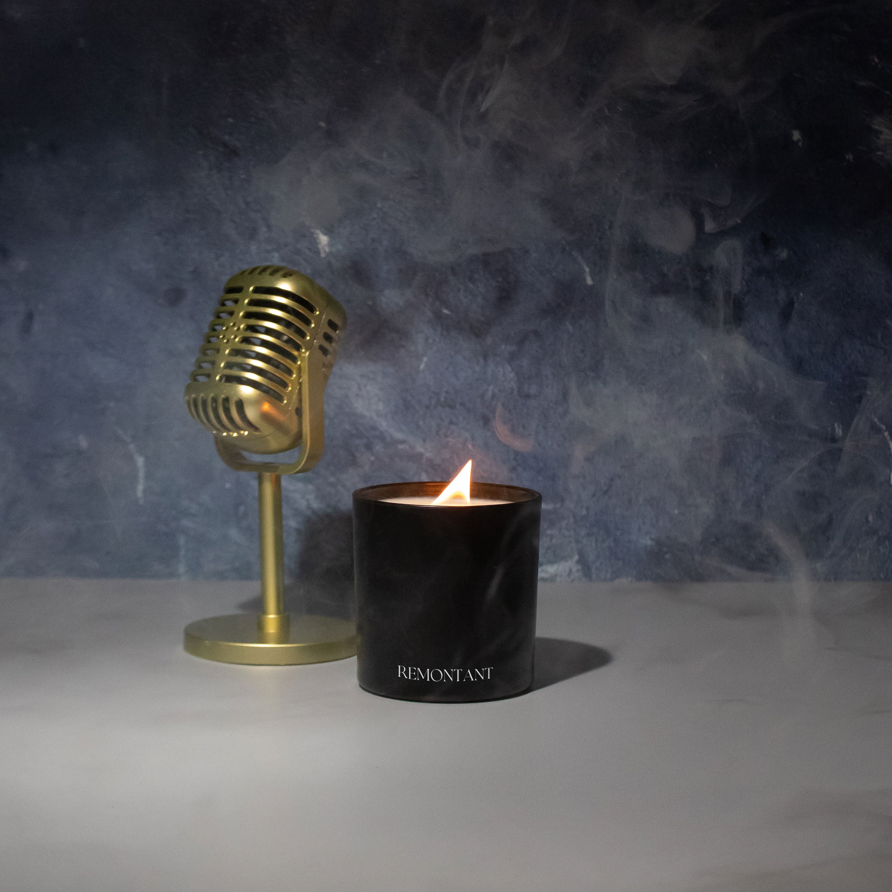 Violet Night Candle  | Bergamot ~ Saffron ~ Benzoin | Crackling Wick Candle