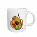 3dRose Anne Marie Baugh Art - Art Brushes and Paint - Mugs (Mug_101283)