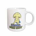 3dRose Dooni Designs Funny and Humorous Designs - Super Fun Guy Fungi Mushroom - Mugs (mug_102624)