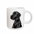 3dRose Dogs Great Dane - Black Great Dane - Mugs (mug_1054)