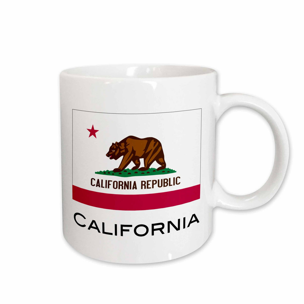 3dRose EvaDane - State Flags - California State Flag - Mugs (mug_107355)