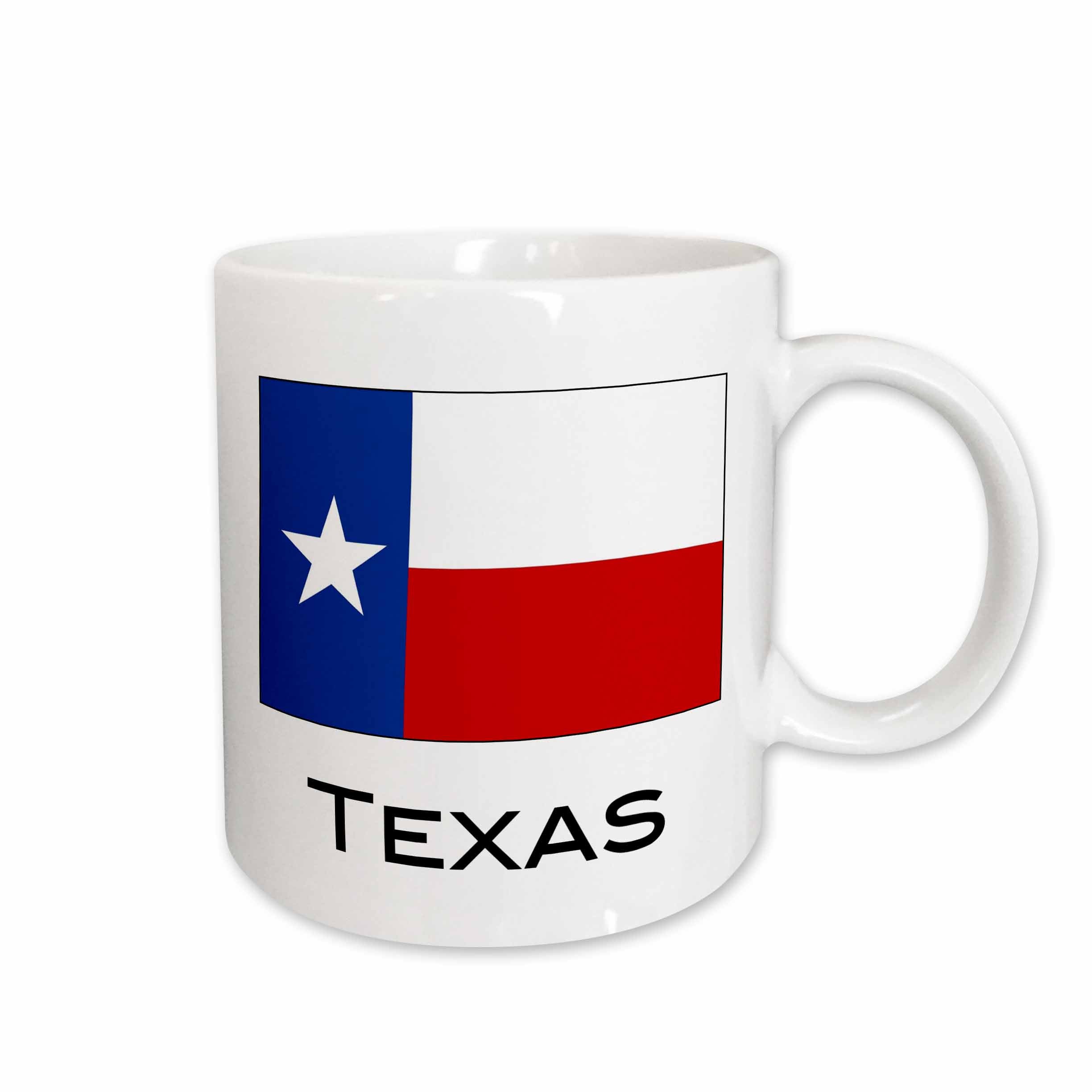 3dRose EvaDane - State Flags - Texas State Flag - Mugs (mug_107393)