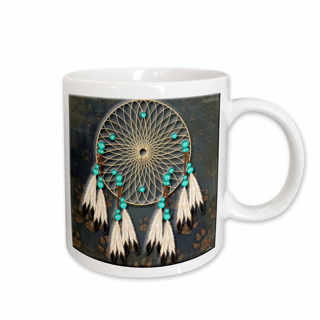 3dRose Designer One of A Kind Native American Art - Mugs (mug_108095)