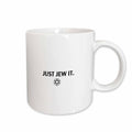 3dRose ToryAnne Collections Expressions - Just Jew It. - Mugs (mug_113581)