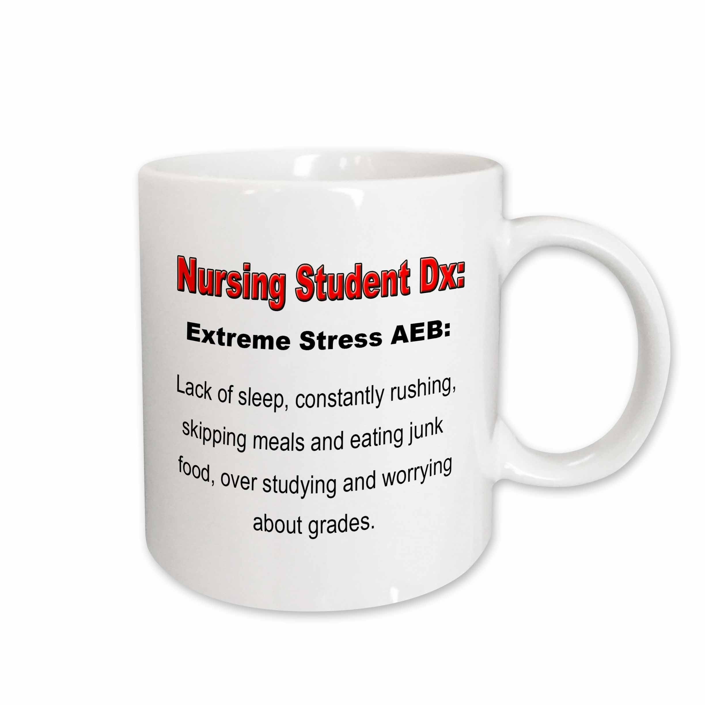3dRose EvaDane - Funny Quotes - Extreme stress AEB - Mugs (mug_123055)