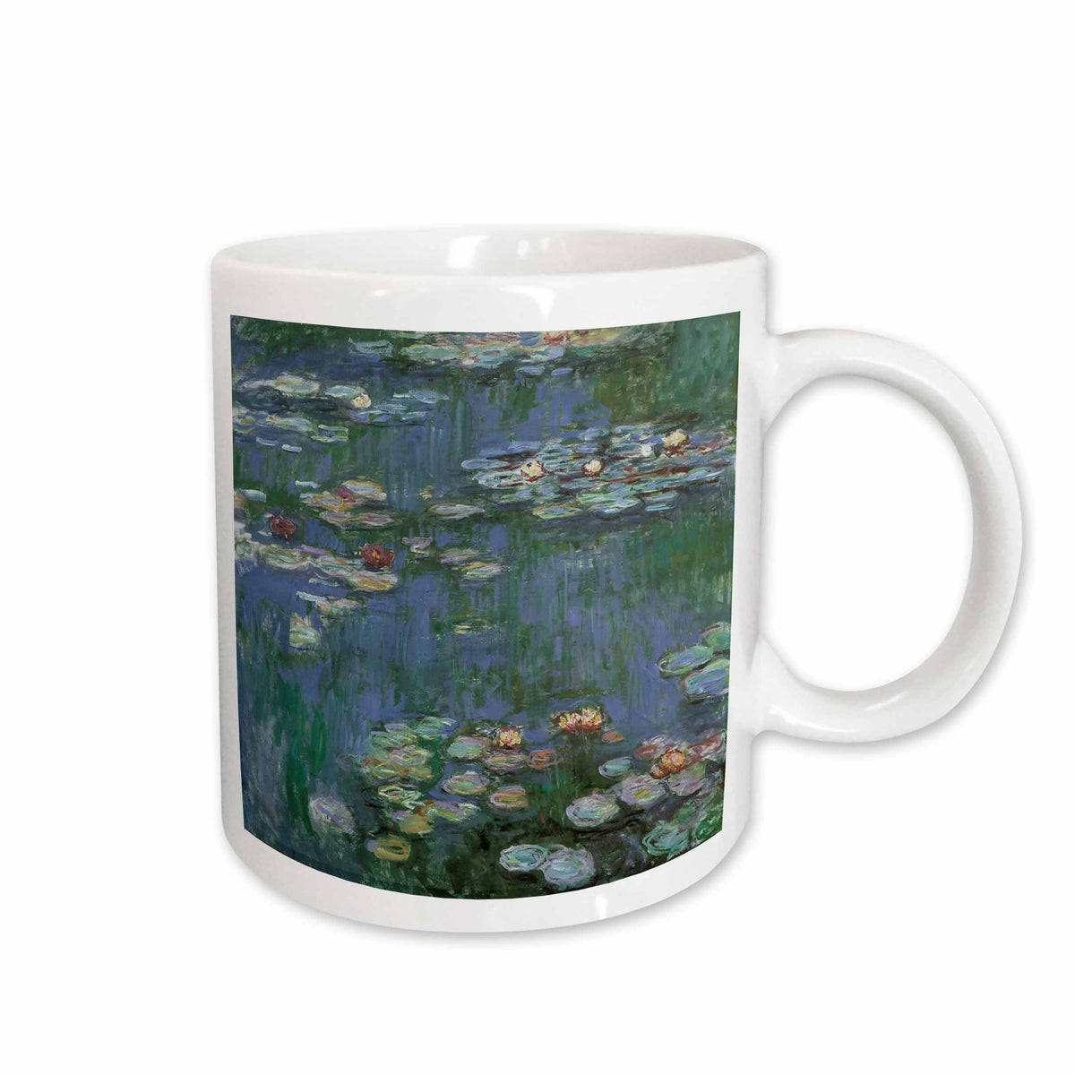 3dRose Waterlilies by Claude Monet Impressionist - Mugs (mug_126496)