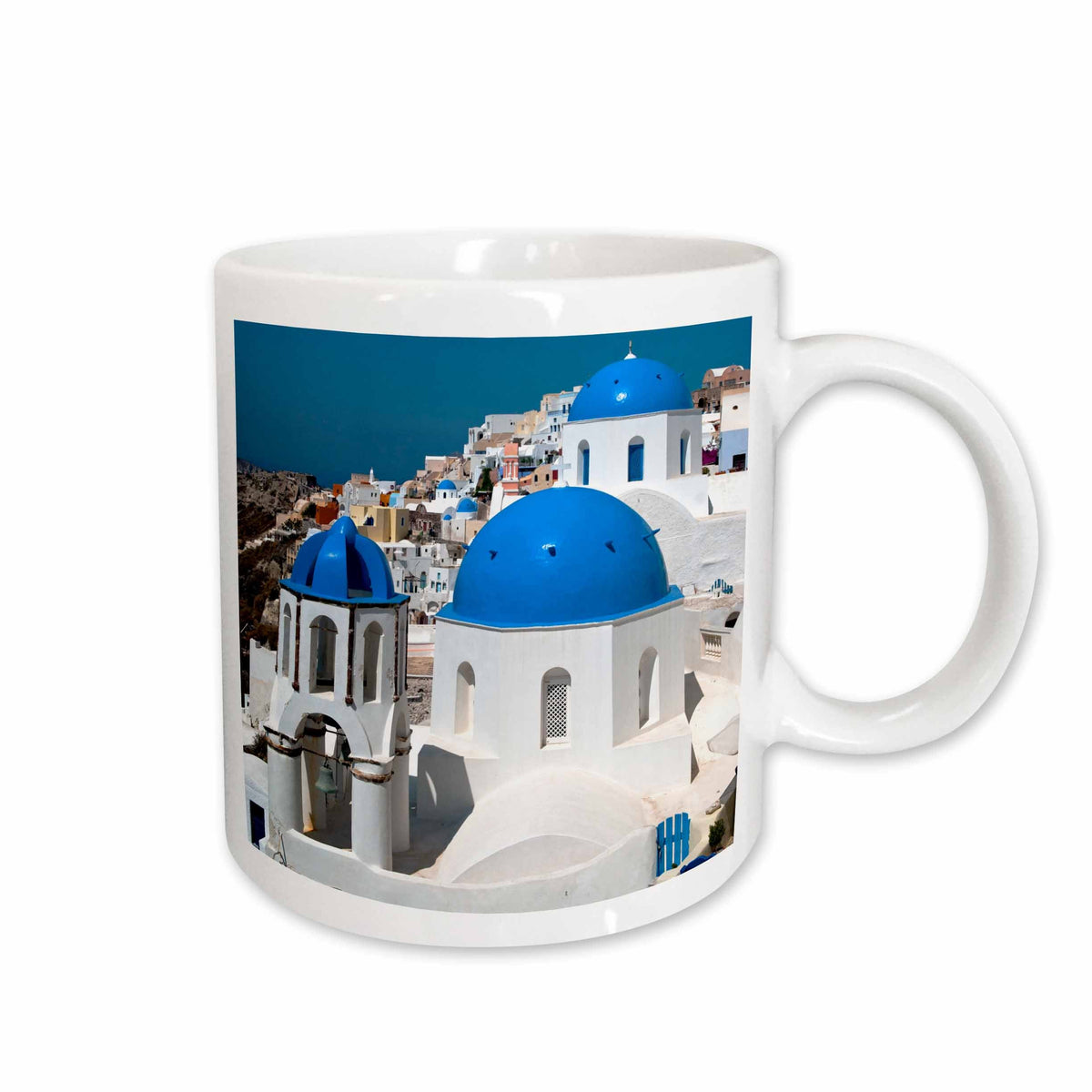 3dRose Oia on the island of Santorini, Greece - EU12 DNY0010 - David Noyes - Mugs (mug_137342)