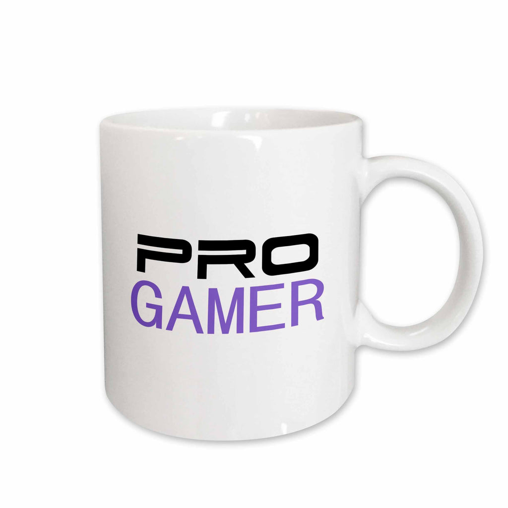 3dRose Pro gamer - awesome gaming job or hobby and proud of it - computer... - Mugs (mug_151243)