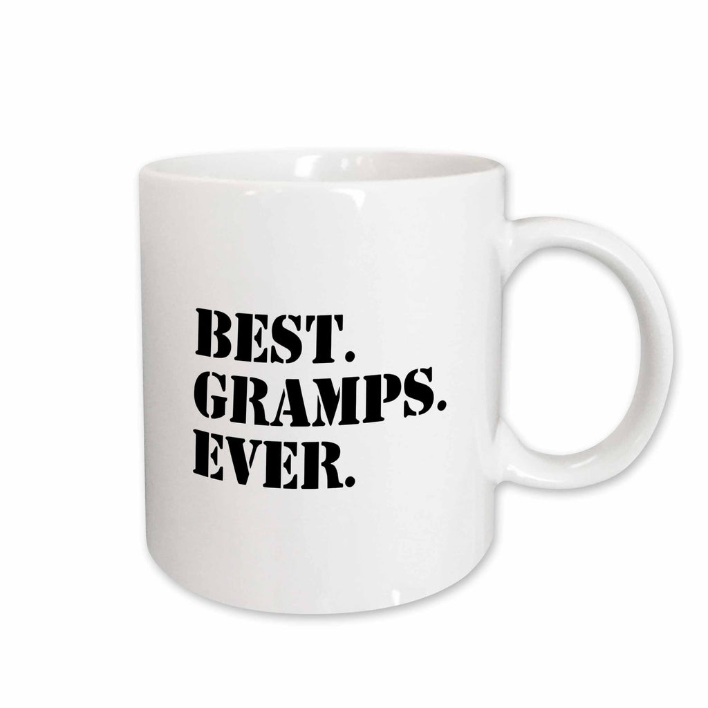 3dRose Best Gramps Ever - Gifts for Grandfathers - Granddad Grandpa nicknames -... - Mugs (mug_151514)