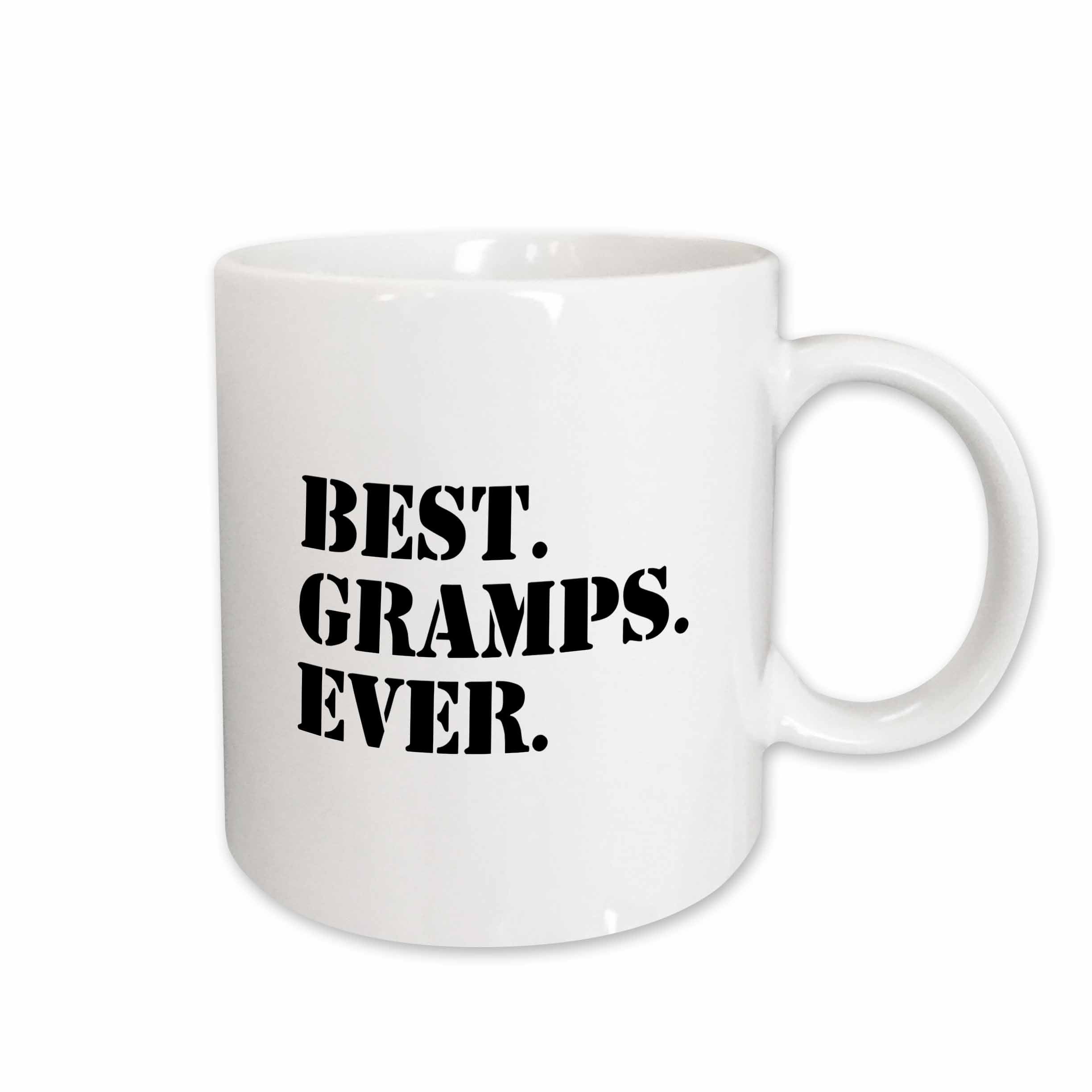 3dRose Best Gramps Ever - Gifts for Grandfathers - Granddad Grandpa nicknames -... - Mugs (mug_151514)