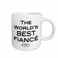 3dRose EvaDane - Funny Quotes - The world’s best fiancé - Mugs (mug_161150)