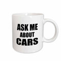 3dRose Ask me about Cars - advert for garage owner mechanic - advertise your... - Mugs (mug_161940)