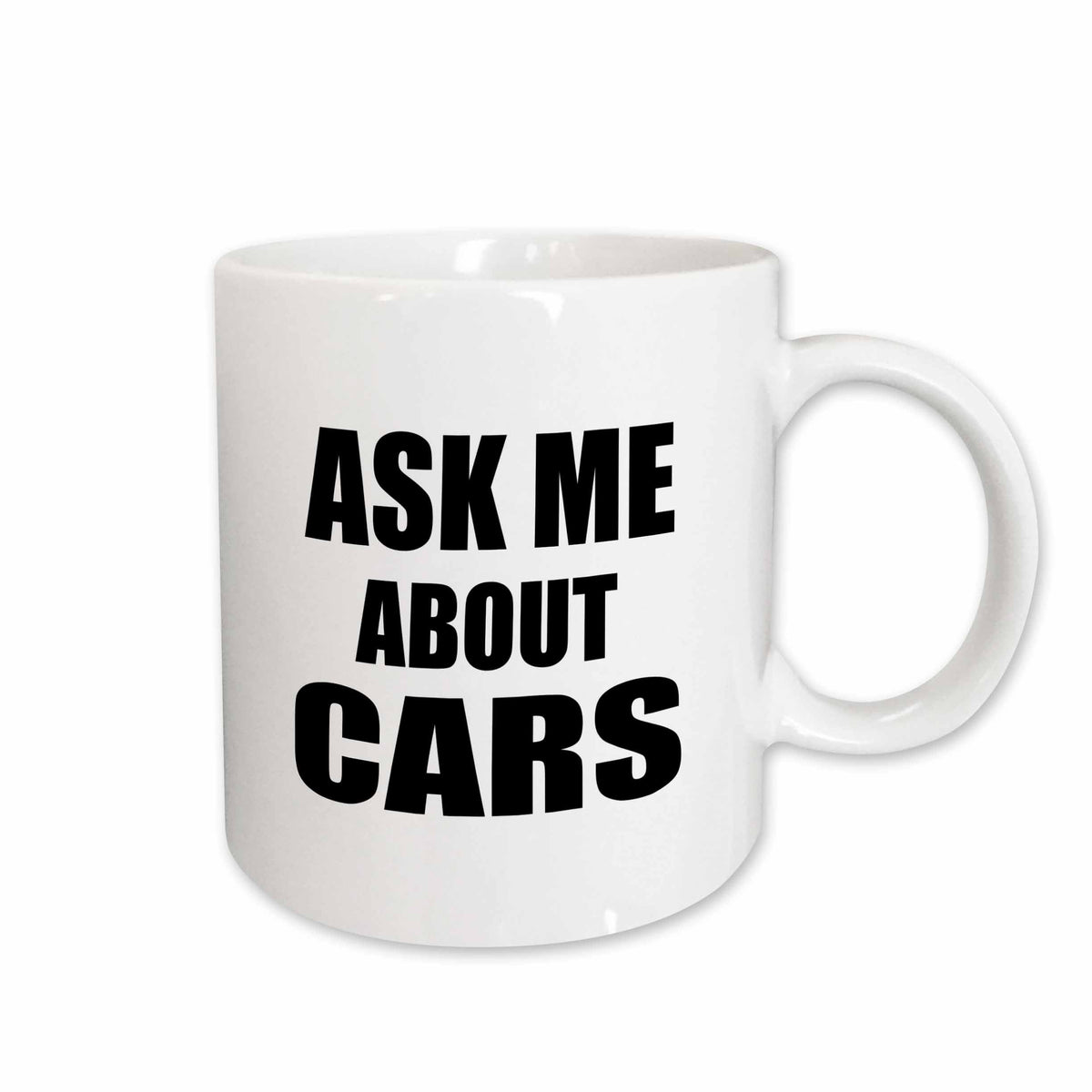 3dRose Ask me about Cars - advert for garage owner mechanic - advertise your... - Mugs (mug_161940)