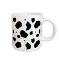 3dRose PS Animals - Black and White Cow Print - Mugs (mug_164633)
