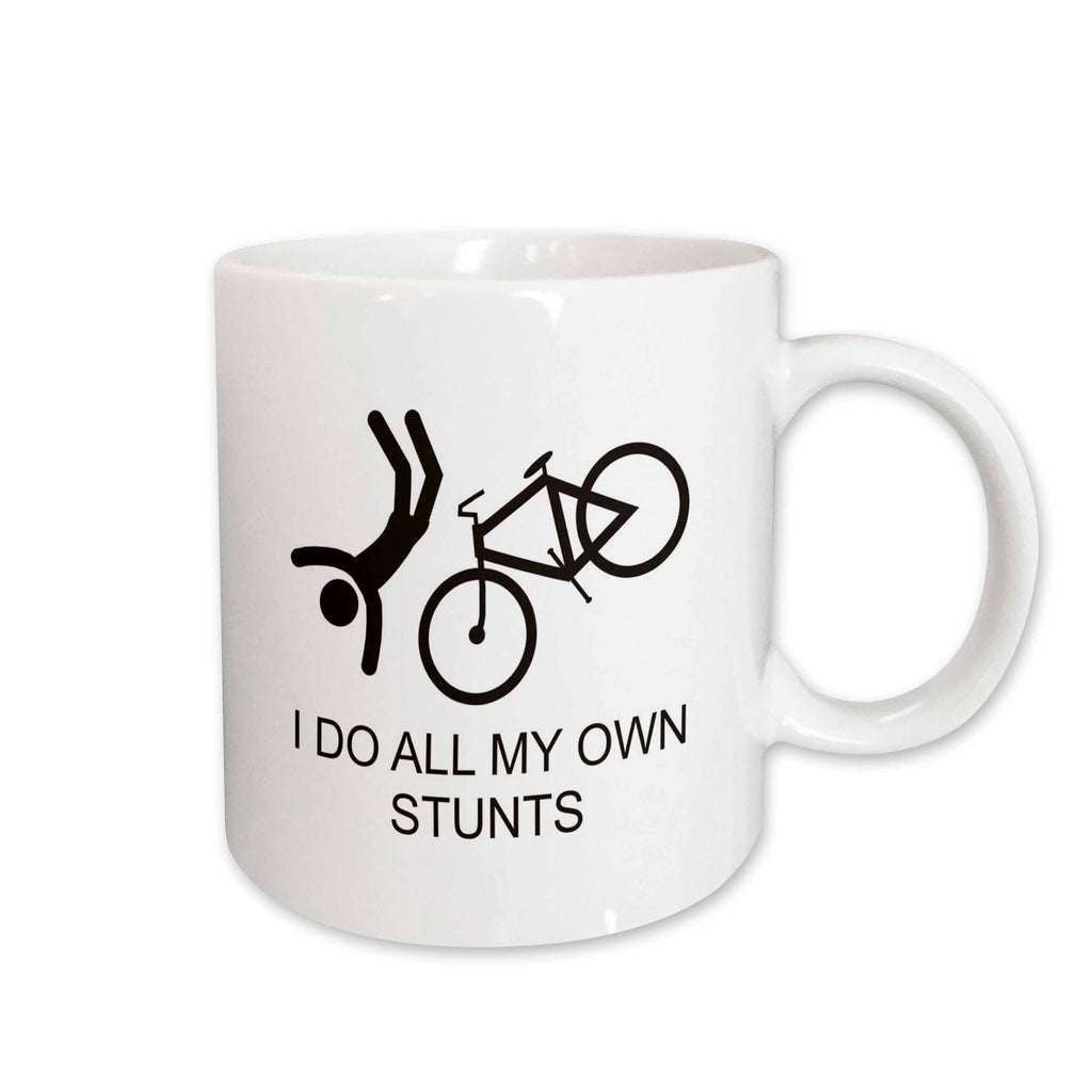 3dRose EvaDane - Quotes - I do all my own stunts. - Mugs (mug_193260)