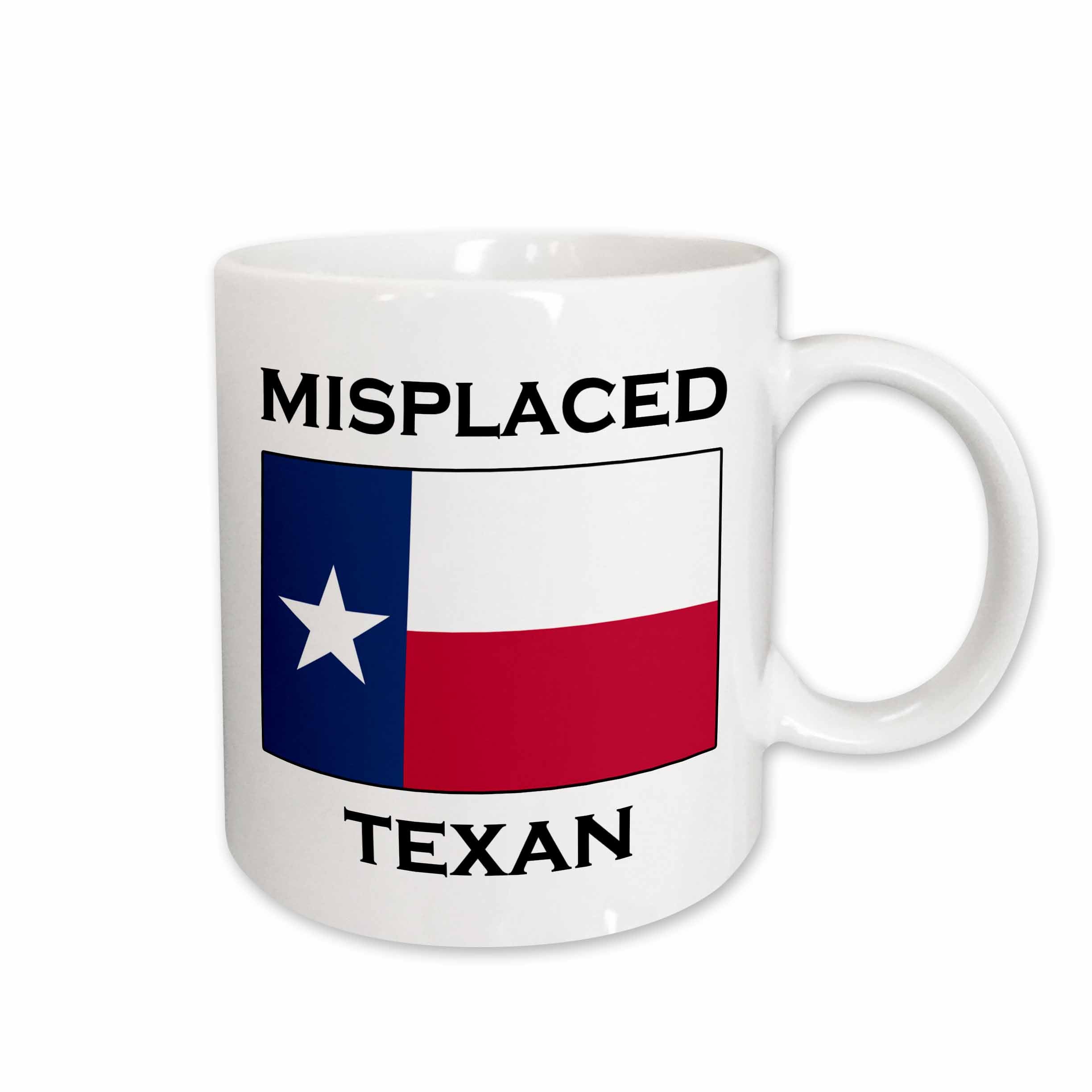 3dRose EvaDane - Funny Quotes - Misplaced Texan. - Mugs (mug_193347)