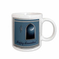 3dRose Beverly Turner Ramadan Design - Ramadan Lantern with Moon in the Window - Mugs (mug_22457)